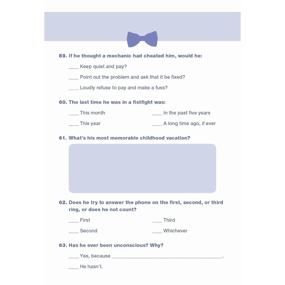 Do You Know? Ser.: Do You Know Your Groom? : A Quiz about the Man in Your...